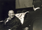 XII Gyalwa Karmapa with Werner Erhard